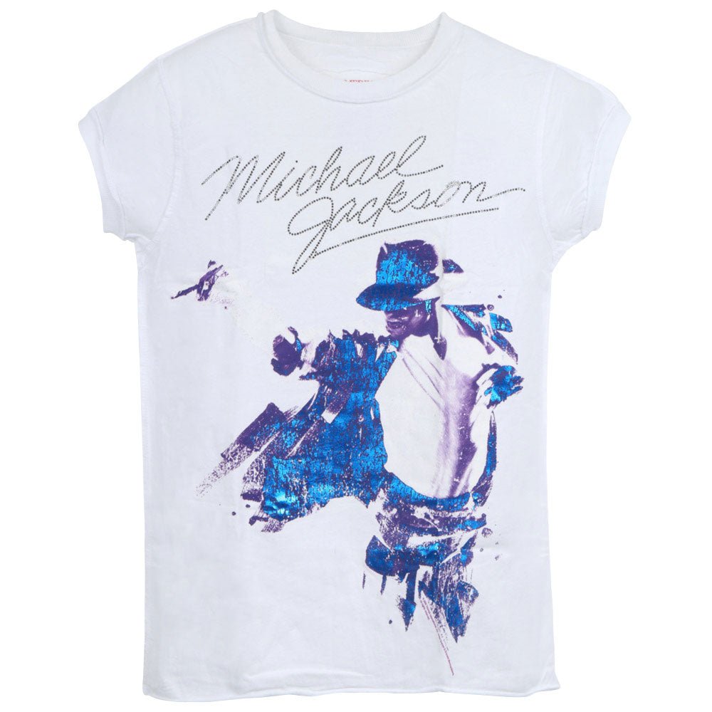 MICHAEL JACKSON マイケルジャクソン (2026年 映画公開 ) - M.J.& DIAMANTE / Amplified( ブランド ) / Tシャツ / レディース - PGS